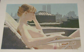 Rooftop Bather