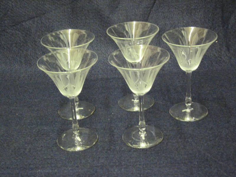 Cocktail glasses