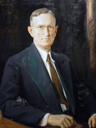 Portrait of Bernard W. Hammer, Professor, Dairy Bacteriology, 1912-1943