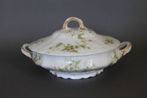 Covered vegetable dish