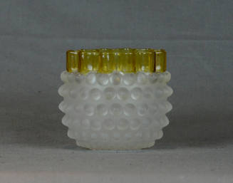 Dew Drop pattern (AKA Decorated Francesware, Hobnail, Nodule)