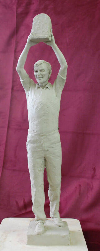 Coach Bill Bergan Maquette