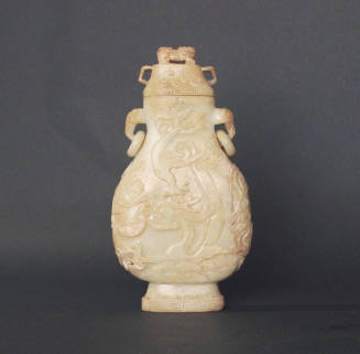 Vase and lid