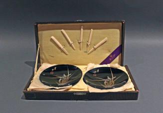 Plate and Chopsticks Presentation Set