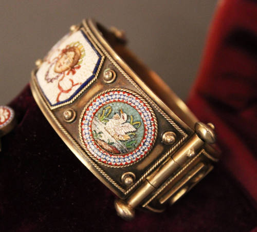 Micromosaic Bangle Bracelet