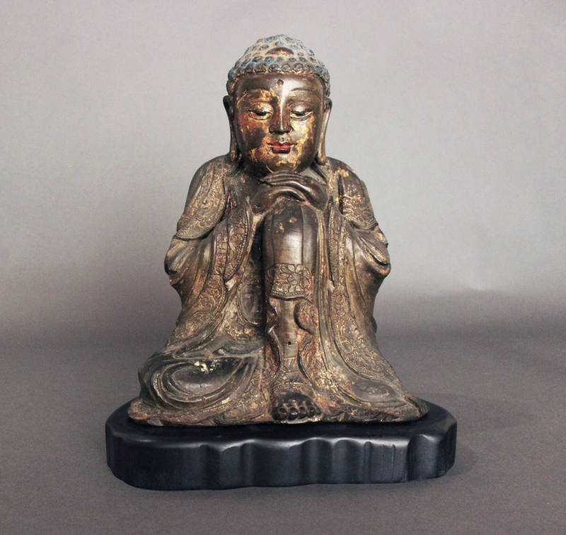 Buddha Figure and Stand