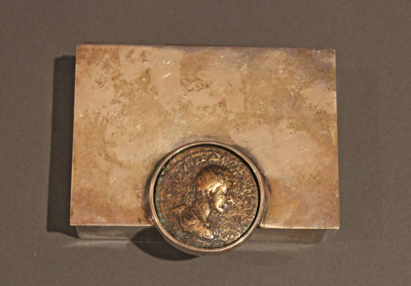 Silver coin box