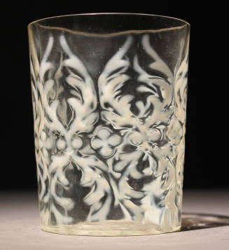 Northwood Glass Co. No. 125 Opaline Brocade (AKA: Spanish Lace)