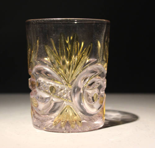 West Virginia Glass Co. No. 213 (AKA: Scroll with Cane Band)