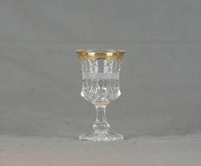 U.S. Glass Co. No. 15071 Virginia pattern (AKA: Banded Portland, Diamond Banded Portland)