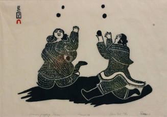 Women Juggling Stones