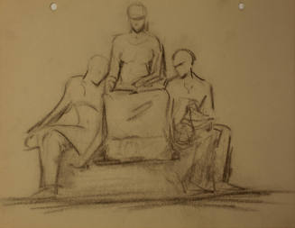 Drawing of Three Figures