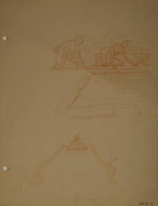 Studies for a reflecting pool