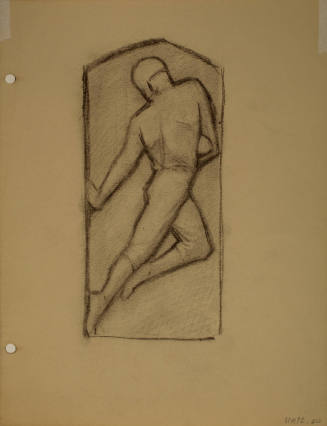 Study for Three Athletes: Football Player and Basketball Player