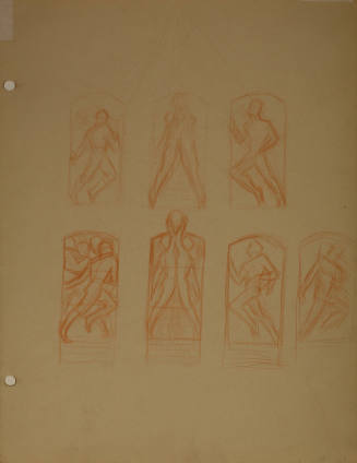 Study for Three Athletes: Studies of athletes