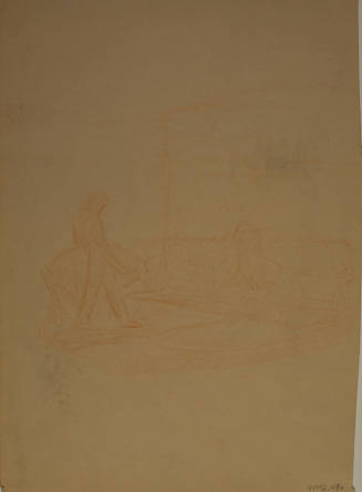 Study for Veterinary Medicine Mural: Preliminary study