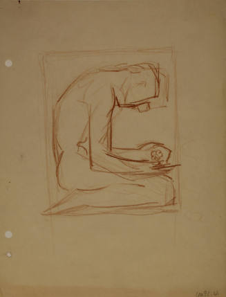 Study for Madonna of the Schools: Preliminary study