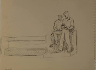 Study for Conversations: Two men