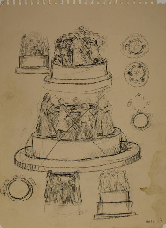 Study for Madonna of the Schools: Concept studies