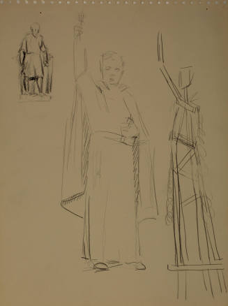 Study for Saint Francis Xavier: Figure studies