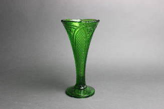 U.S. Glass Co. No. 15054 Massachusetts pattern (AKA: Arched Diamond Point (Reilly-Jenks); Cane Variant (Reilly-Jenks); Geneva (Millard); Massachusetts; States series)