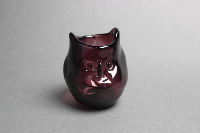 Vase / Owl Figure