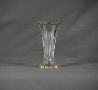 U.S. Glass Co. No. 15069 Iowa pattern (AKA: Paneled Zipper, States series)