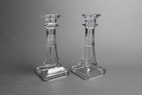 Candlesticks, pair