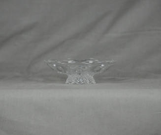 U.S. Glass Co. No. 15076 Georgia pattern (AKA: Peacock Eye, Peacock Feather, States series)