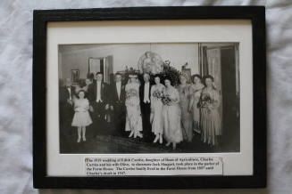 1919 wedding of Edith Curtiss