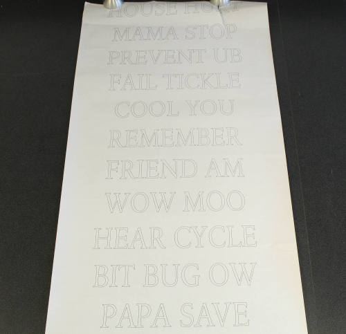 Drawing for One Now All