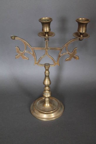 Candle holder, brass