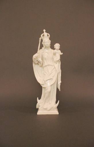 Virgin Mary & Christ Child with removable scepter