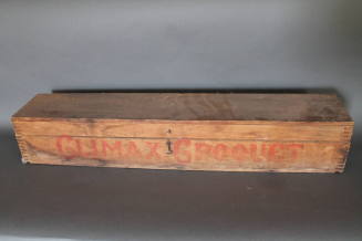 Wooden Box for Croquet Set