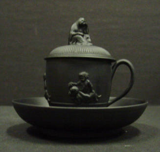 Covered Cup and Saucer