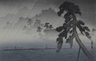 Fishermen in Rainstorm