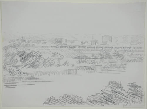 Sioux City Skyline Triptych (study)