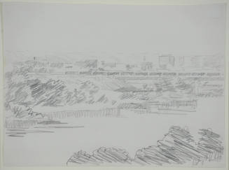 Sioux City Skyline Triptych (study)