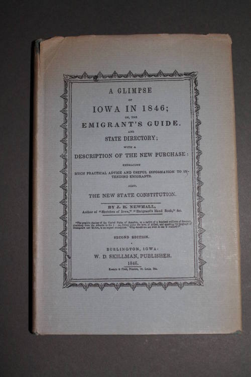 A Glimpse of Iowa in 1846