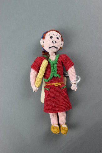 Crocheted characters, (cartoon)