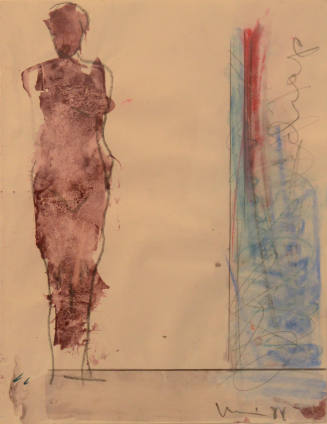 Mujer Pegada Study – Carrara No. 15