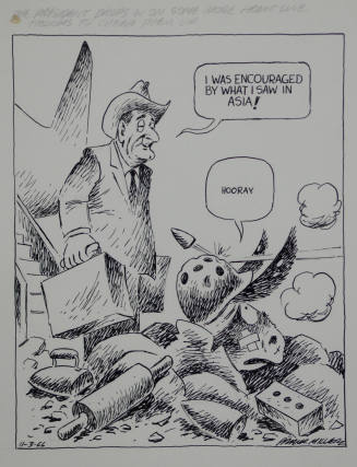 The President Drops In On Some More Front Line Troops To Cheer Them Up