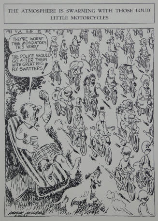 The Atmosphere Is Swarming With Those Loud Little Motorcycles