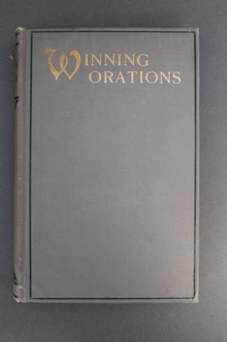 Winning Orations of the Inter-State Oratorical Contests, Biographies of Contestants