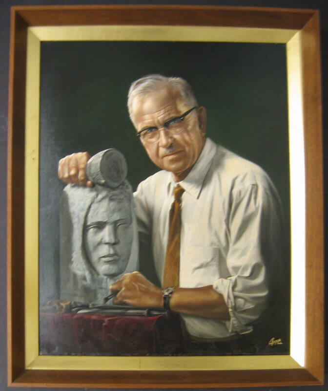 Christian Petersen, Portrait Study