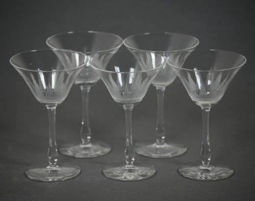 Cocktail glasses