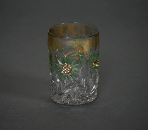 U.S. Glass Co. No. 15125 Daisy (AKA: Big Daisy; Intaglio Sunflower)