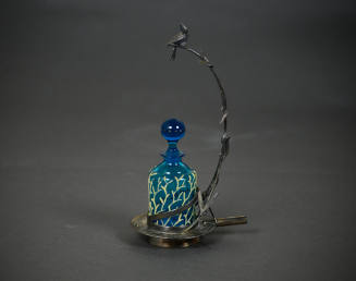 Perfume Bottle w/ Stopper in Stand
