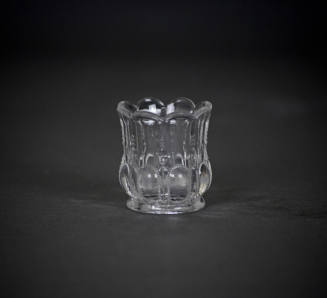 U.S. Glass Co. No. 15077 Michigan (AKA Loop and Pillar, Paneled Jewel, Bulging Loops, Desplaines, States series)