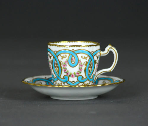 Demitasse, cup and saucer